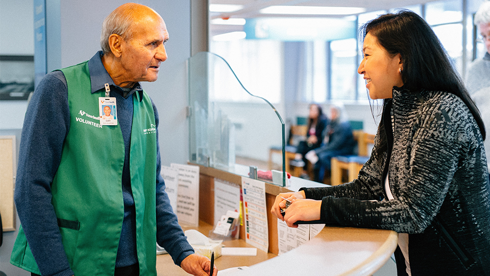 Burnaby Hospital Foundation volunteer