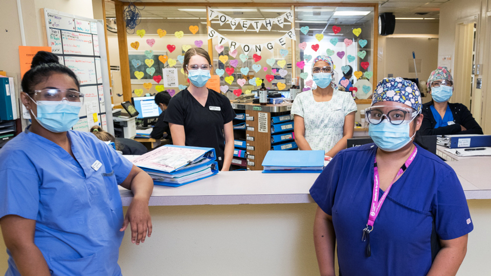 Langley Memorial Hospital Foundation staff